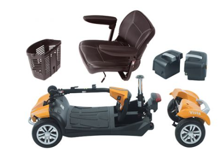 Electric Mobility Rascal Vista Mid-Range Scooter 4 mph - Image 3