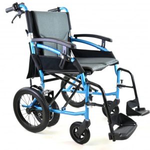 One Rehab Power Push Gravity-Lite Attendant/Transit Manual Wheelchair