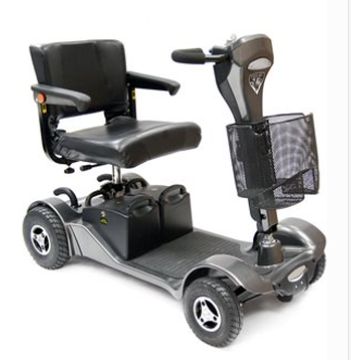 Sunrise Medical Sterling Sapphire 2 4mph - Silver/Grey (Solihull showroom)