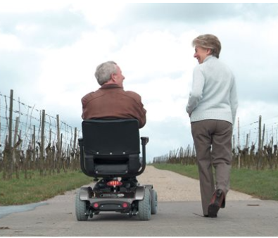 Sunrise Medical Sterling Sapphire 2 4mph - Silver/Grey (Solihull showroom) - Image 2