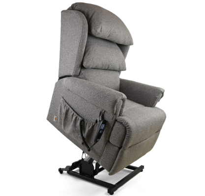 One Rehab Admiral Riser Recliner Chair - Dual Motor - Compact/Petite - Spiced Caramel - Image 3